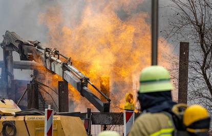 Eksplozija na plinovodu koji spaja Litvu i Latviju, požar bijesni u okrugu Panevezys