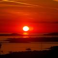 Sve nijanse crvene: Prekrasan zalazak sunca u Malom Lošinju