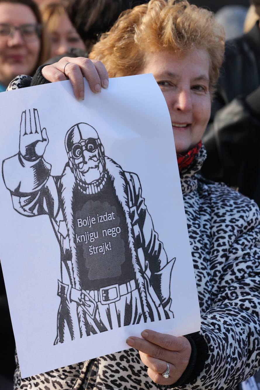 'Vlada je najgori razred' i ostali genijalni transparenti učitelja