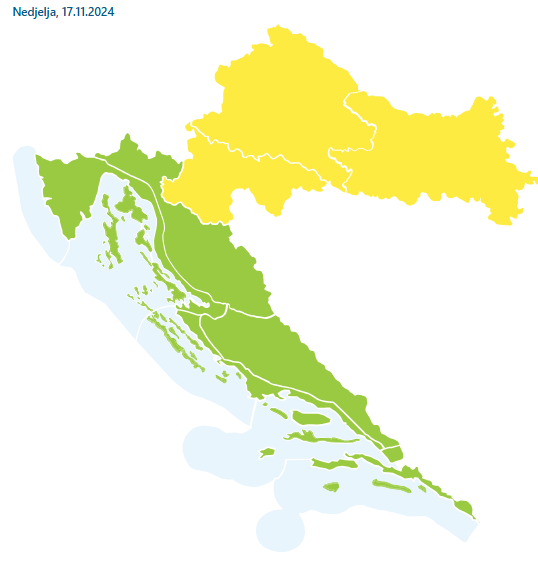 U nedjelju temperature idu opet ispod nule, a kraj tjedna donosi i snijeg? 'Bilo bi ga do nizina...'