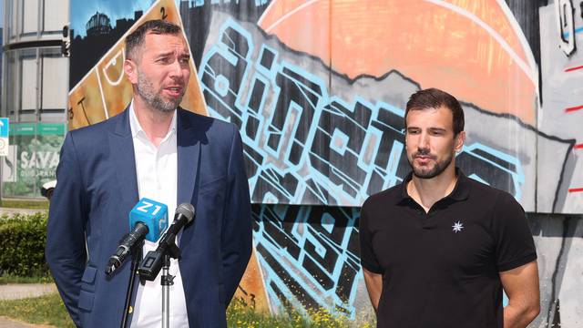 Zagreb: Konferencija za medije košarkaškog kluba Dinamo