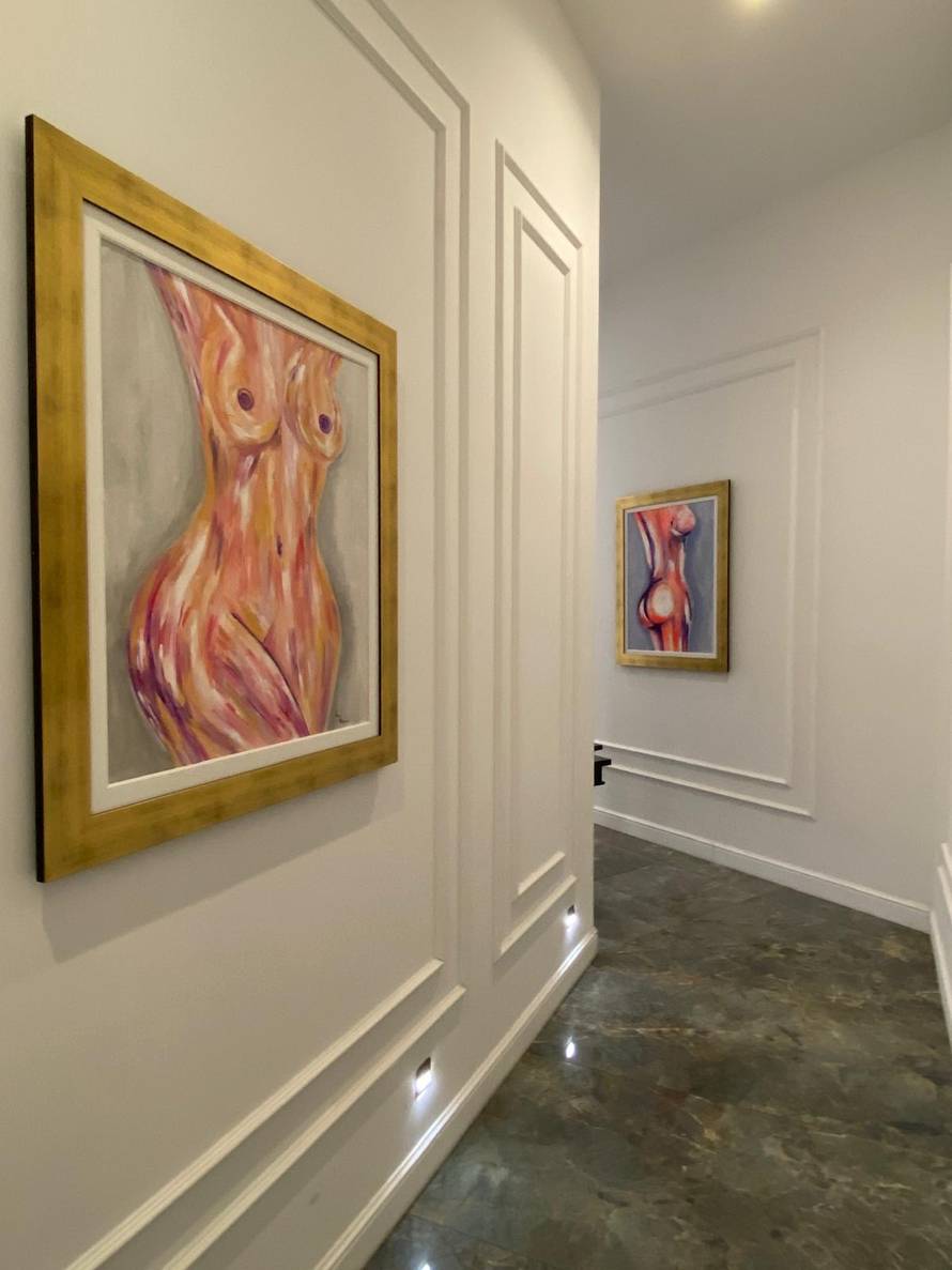 Žena, majka, grofica: Fani Kerum pokazala slikarski talent, Žele ne skriva ponos