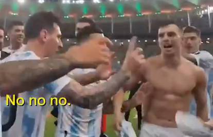 VIDEO Messi ušutkao suigrača