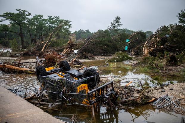 Deadly flooding in Kerr County, Texas