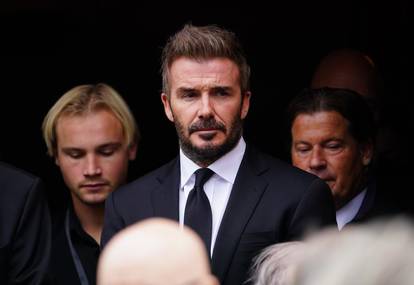 FOTO Pokopan slavni trener Sven-Göran Eriksson.  I David Beckham je došao na sprovod