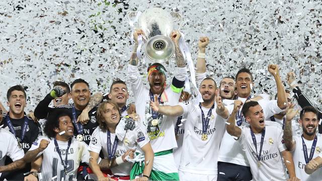 FILE PHOTO: Atletico Madrid v Real Madrid - UEFA Champions League Final