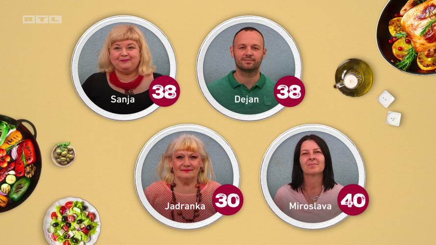 Jadranka prvi put dala desetku, a Miroslava večerom briljirala: 'Baš sam radosna, bilo je lijepo'