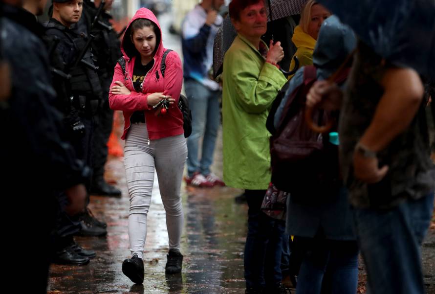 Zagreb: Uoči početka optužnog  vijeća za Marka Franciškovića, okupili su se njegovi istomišljenici  