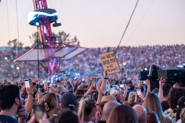 Koncert Eda Sheerana na Zagrebačkom hipodromu