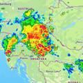 Veliko nevrijeme stiglo je u Hrvatsku: 'Pripazite! Mogući su i jači pljuskovi s grmljavinom'