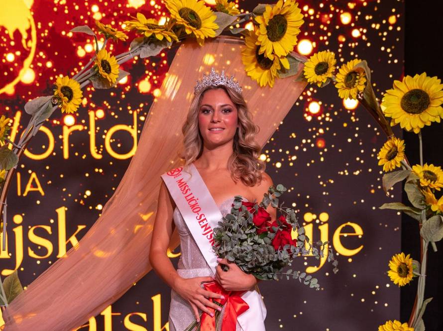 Zara Stanišić odnijela je titulu Miss Ličko-senjske županije