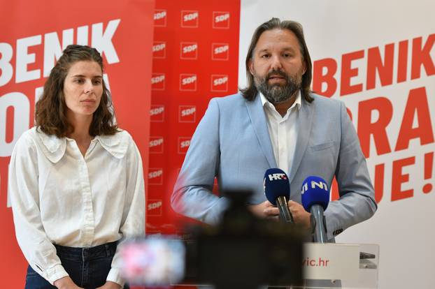 Šibenik: Konferencija za medije SDP-ovog kandidata za gradona?elnika, Ton?ija Restovi?a