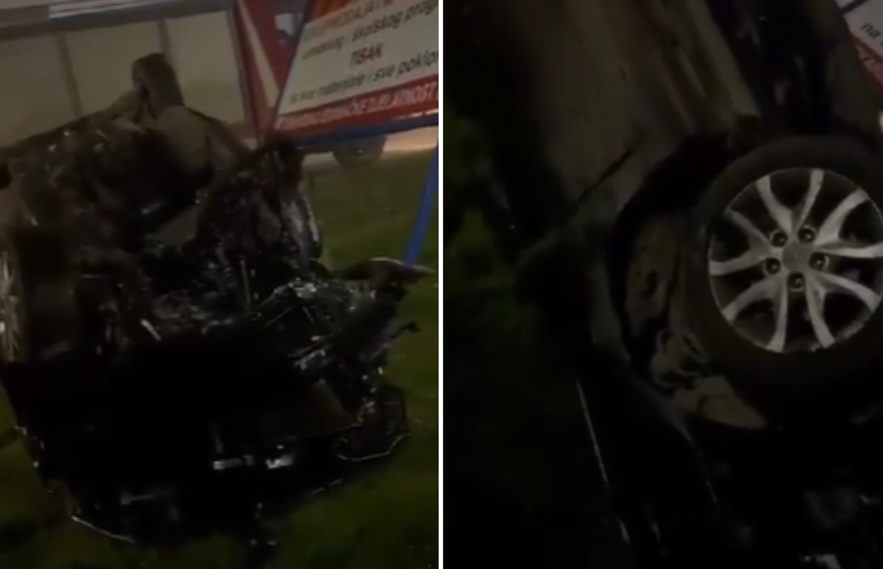Pijan izgubio kontrolu i sletio s ceste kod Komletinaca. Odvezen u bolnicu, imao je 1,29 promila