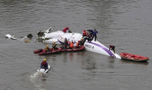 Tajvanski avion vjerojatno je pao zbog kvara lijevog motora