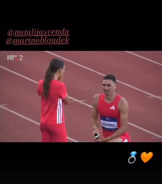 FOTO On je osvojio srebro, a ona njegovo srce: Bloudekova ljubav  započela je na Hanžeku