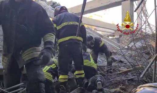 VIDEO Velika tragedija u Firenci: Urušilo se gradilište, dvoje ljudi mrtvo, pretražuju kroz ruševine