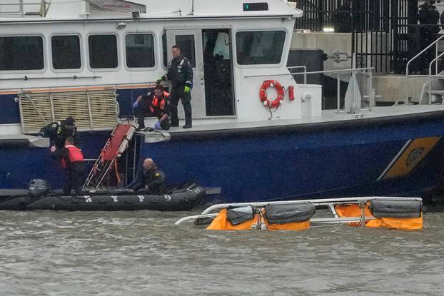 Helicopter crash in New York