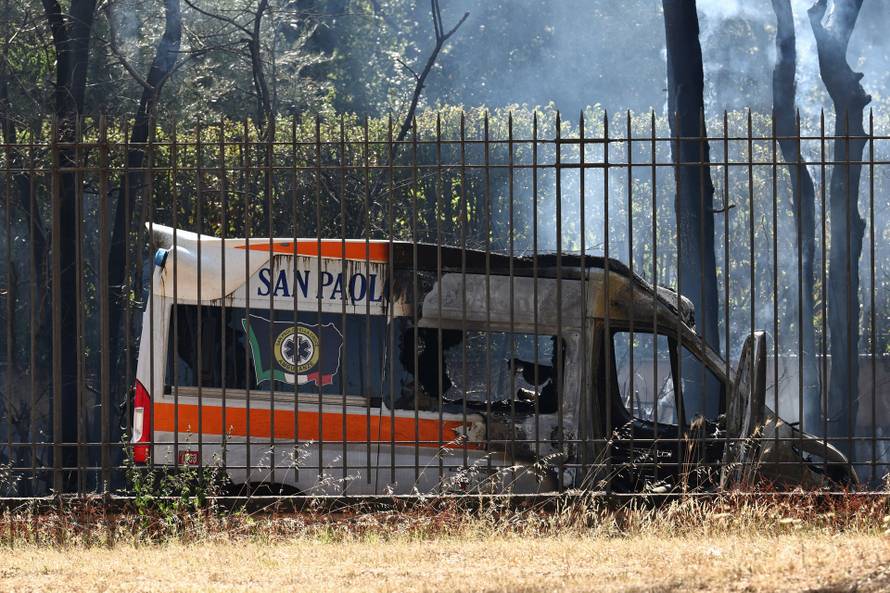 Several injured in Rome after gas station explodes