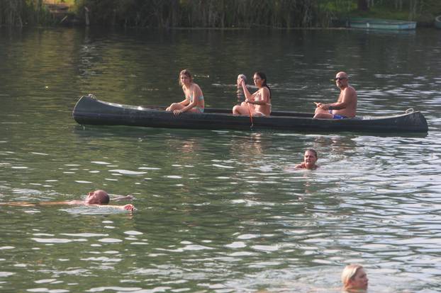 Osvježenje u rijeci Mrežnici