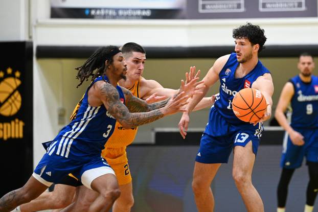 Split: Sustret 22. kola prvenstva Hrvatske izme&dstrok;u KK Split i KK Dinamo