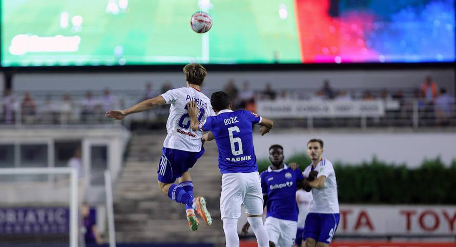 Split: Utakmica trećeg kola Prve HNL između HNK Hajduk i NK Slaven Belupo