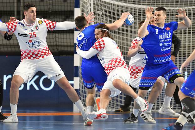 Hrvatska i Slovačka susrele se u EHF EURO Cupu u Varaždinu