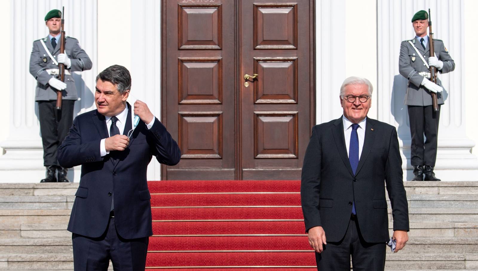 Federal President receives Croatian President