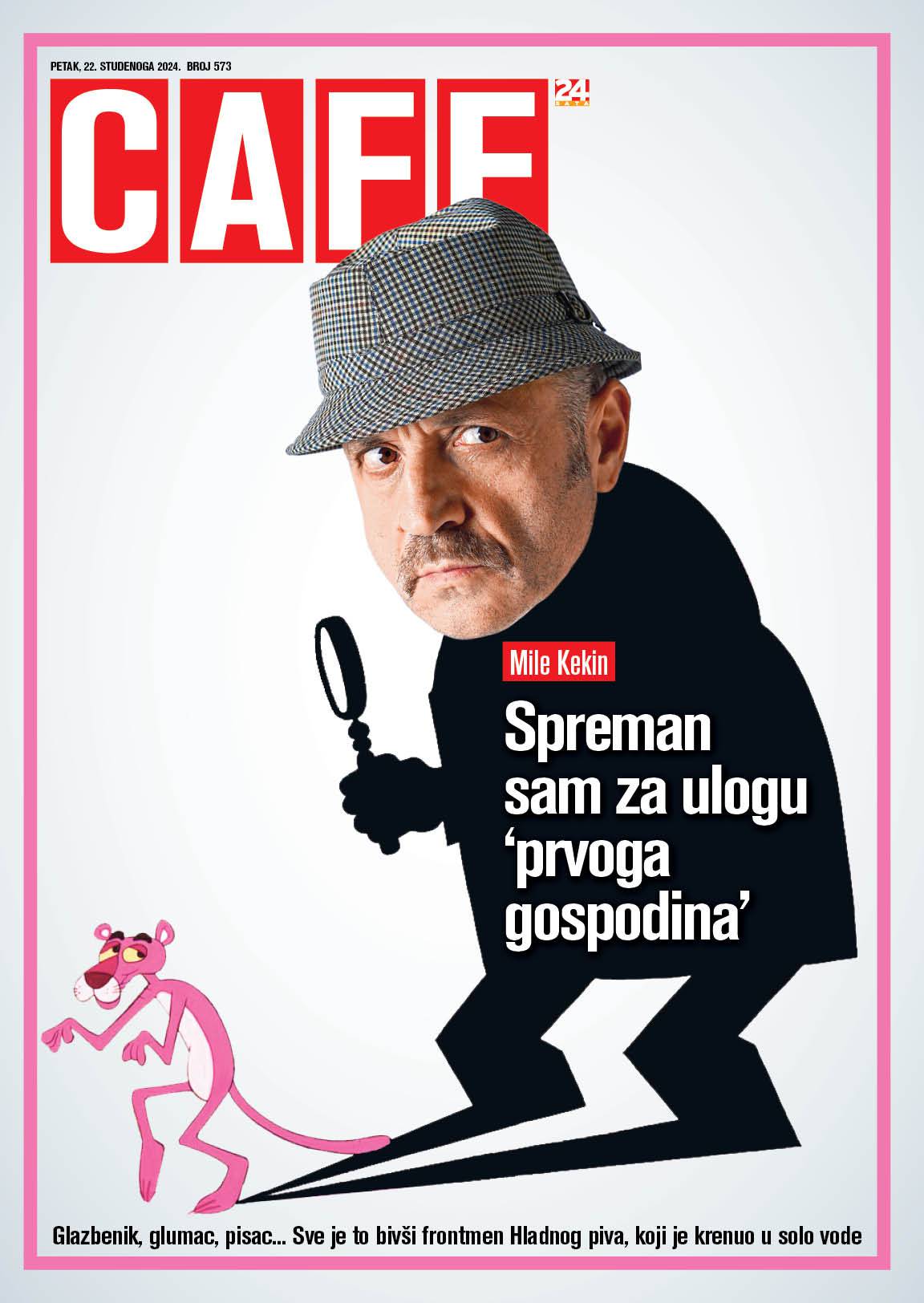 Mile Kekin samo za Cafe pozirao kao inspektor Clouseau...