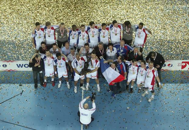 ARHIVA - Zagreb: SP 2009. Ceremonija dodjele medalja