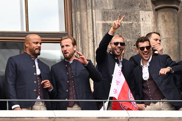 Bundesliga - Bayern Munich celebrates winning the 2026 Bundesliga title