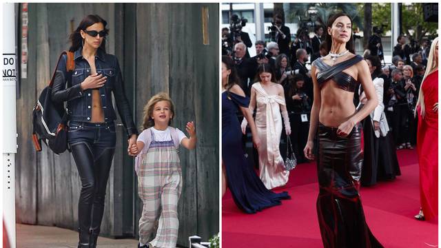 Vidite li razliku? Irina učvrstila trbuh za Cannes, a dva tjedna kasnije se ipak malo 'opustila'