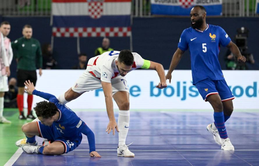Ljubljana: Francuska - Hrvatska u borbi za broncu