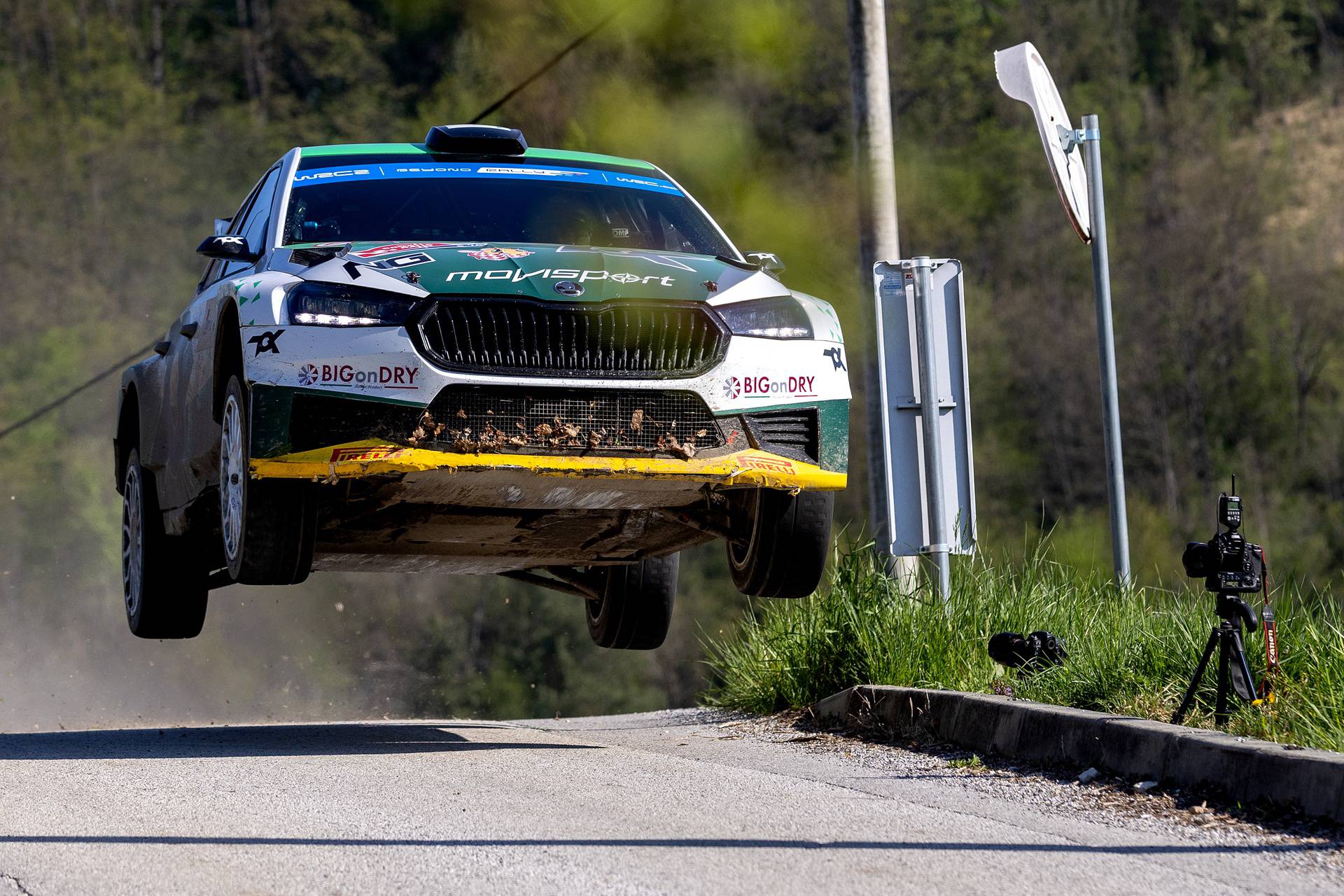 FIA WRC Croatia Rally 2023. SS18 Zagorska Sela - Kumrovec