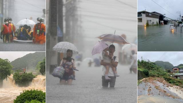 U Japanu raste panika zbog približavanja snažnog tajfuna: Ljudi se pozivaju na evakuaciju