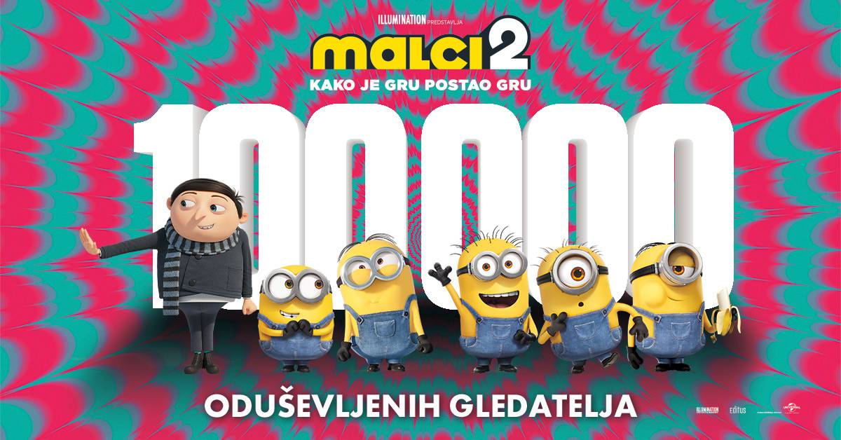 Nakon skoro 3 godine prvi crtani kojeg je pogledalo preko 100.000 kino gledatelja