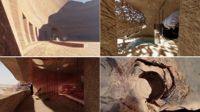 U Saudijskoj Arabiji grade hotel usred pustinje isklesan u stijeni