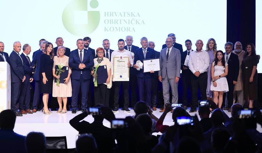 Zagreb: 32. svečana Akademija povodom Dana Hrvatske obrtničke komore