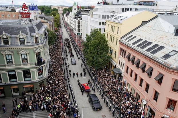 Funeral of Norway's King Harald in Oslo