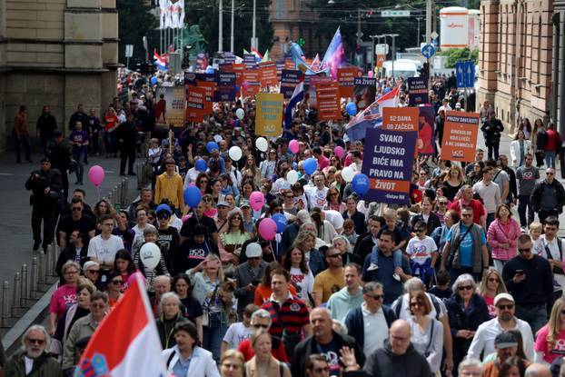 U Zagrebu održan Hod za život