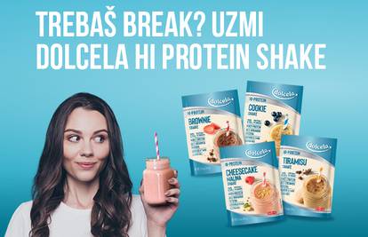 I shake i break: Dolcela HI protein shake spreman je za slatku pauzu u minuti