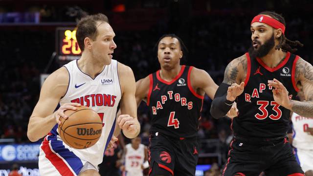 NBA: Toronto Raptors at Detroit Pistons