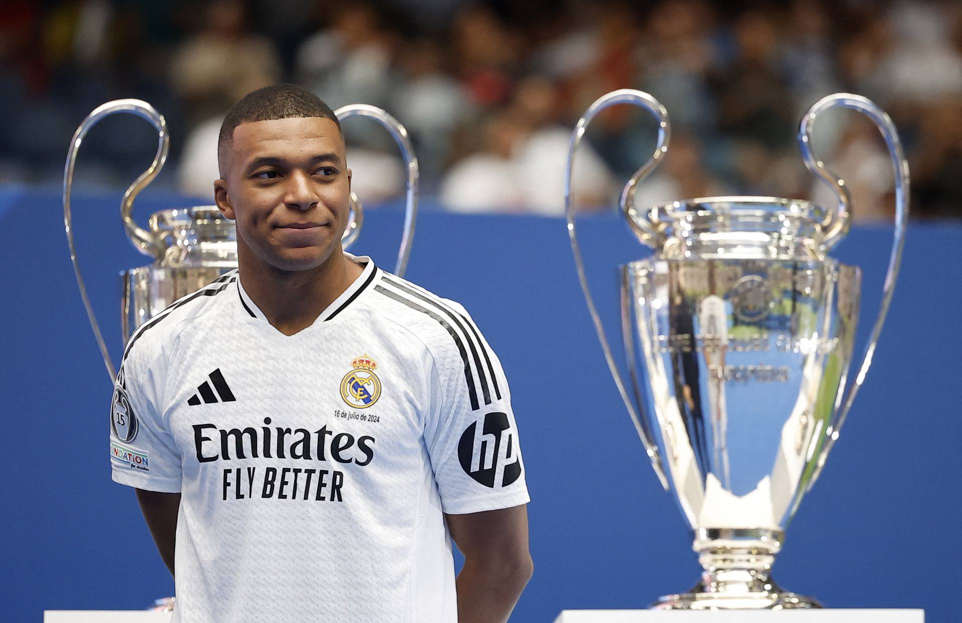 Real Madrid unveil Kylian Mbappe