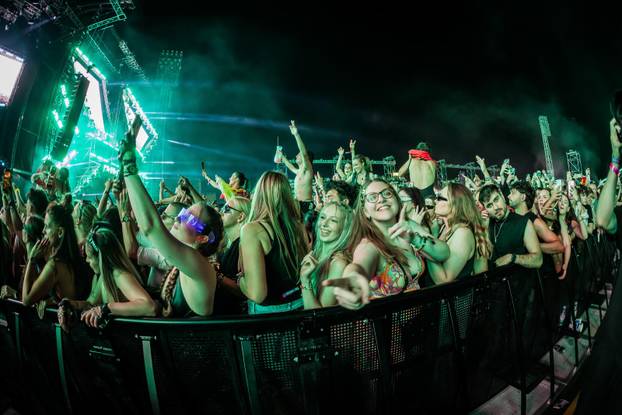 Split - Druga večer Ultra Europe Festivala, DJ Calvin Harris.