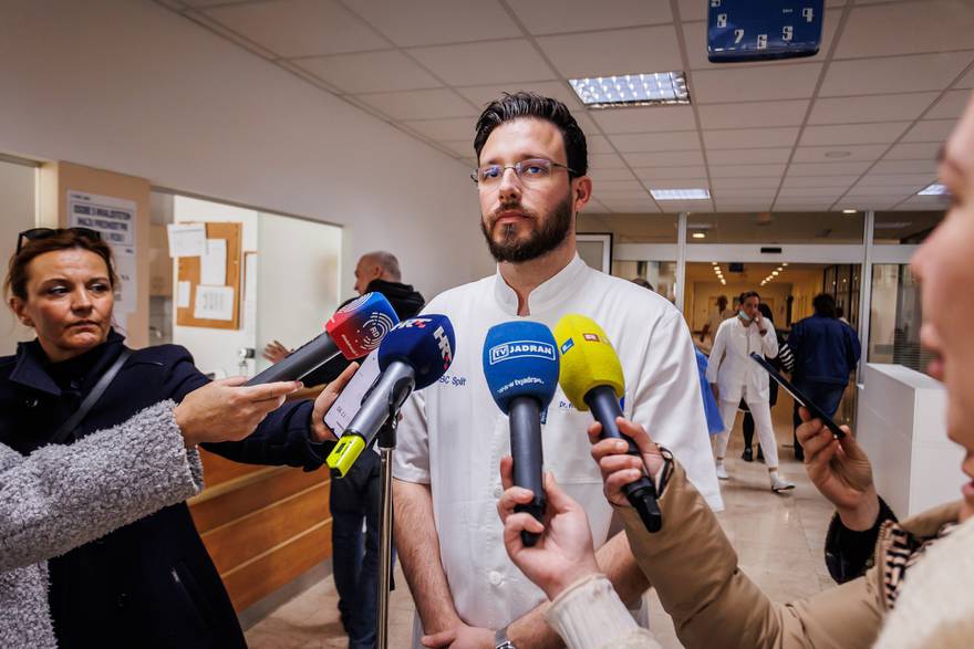 Josip Krnić, voditelj objedinjenog hitnog prijema, dao je izjavu povodom trovanja klorom u hotelu Radison