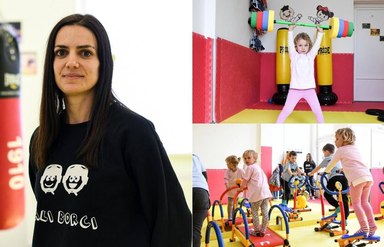 Prva dječja teretana pravi je hit među najmlađima: 'Ajde Viki, idemo se penjati na planinu'
