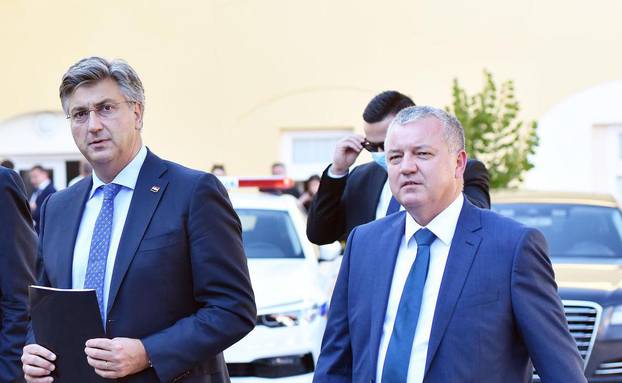 Čakovec: Održan radni sastanak župana Posavca i premijera Plenkovića