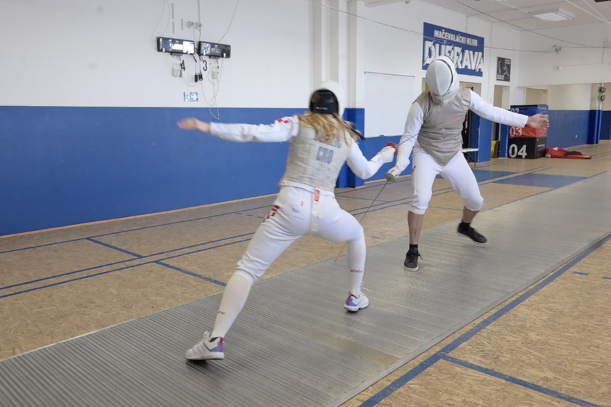 Dorja Bla&zcaron;i&cacute;, hrvatska prvakinja u ma&ccaron;evanju