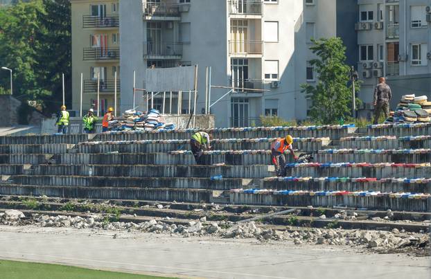 Bageri ušli na Kranjčevićevu, počela je rekonstrukcija legendarnog zagrebačkog stadiona
