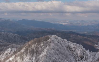 Pogled s planine Klek