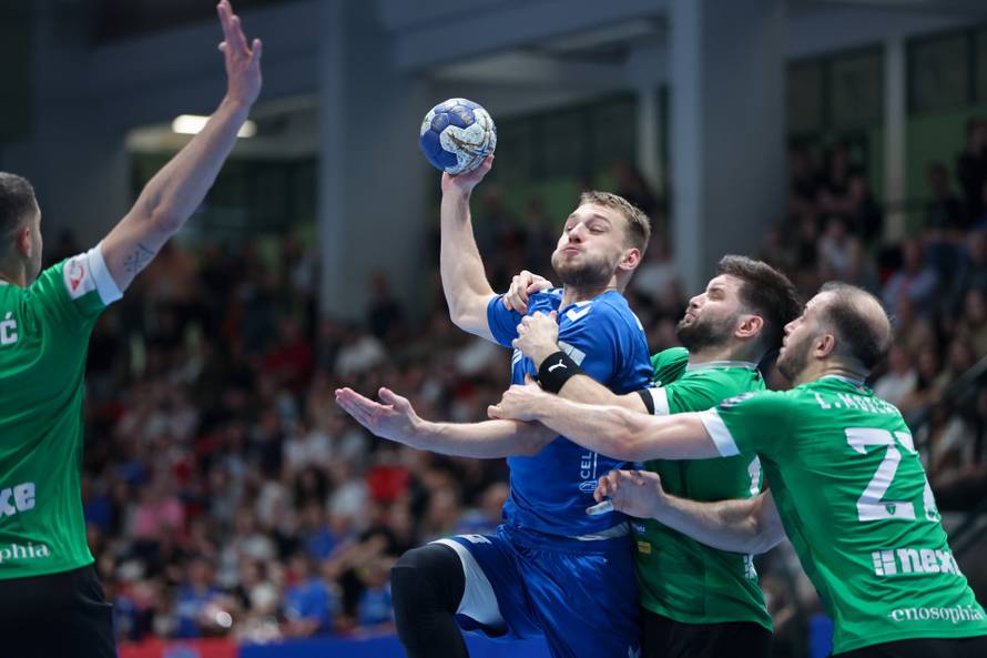 Zagreb: RK Zagreb i RK Nexe u utakmici 10. kola rukometne Lige za prvaka